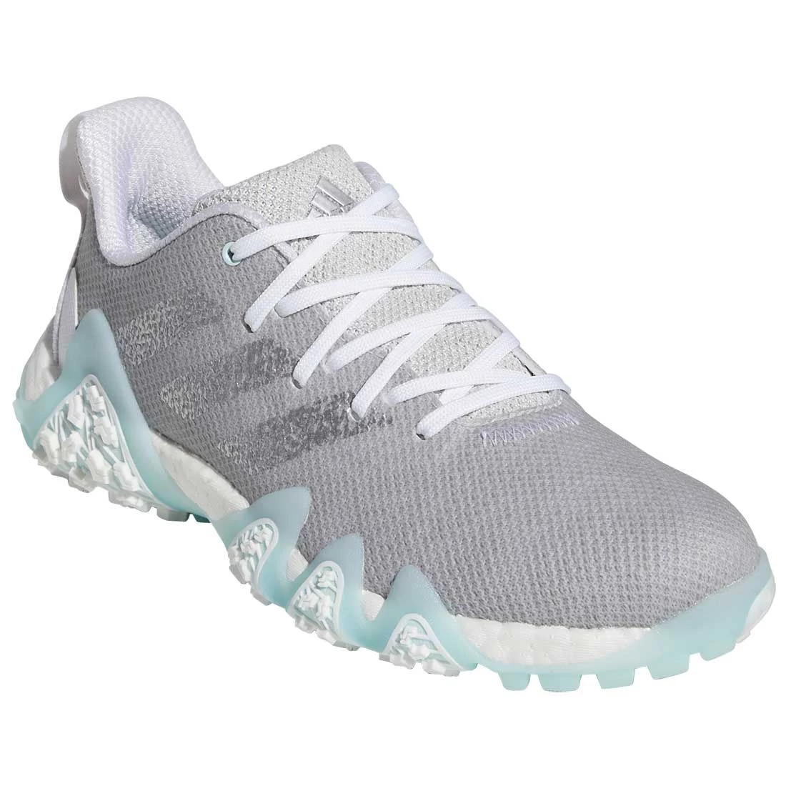 Adidas Women's Codechaos 22 Golf Shoes Grey One/Silver/Almost Blue 5 Adidas Women's Codechaos 22 Golf Shoes Grey One/Silver/Almost Blue - Image 3