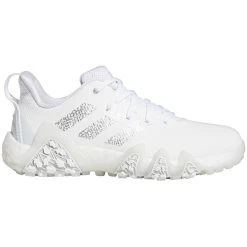 Adidas Women's Codechaos 22 Golf Shoes White/Silver/Clear Pink