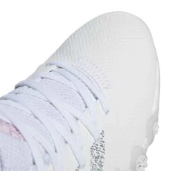 Adidas Women's Codechaos 22 Golf Shoes White/Silver/Clear Pink 14 Adidas Women's Codechaos 22 Golf Shoes White/Silver/Clear Pink -Pro Golf Shop adidas womens codechaos 22 golf shoes white silver clear pink top detail itempicture