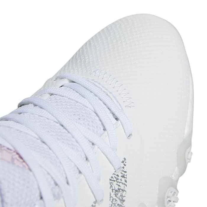 Adidas Women's Codechaos 22 Golf Shoes White/Silver/Clear Pink 8 Adidas Women's Codechaos 22 Golf Shoes White/Silver/Clear Pink - Image 6