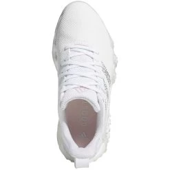 Adidas Women's Codechaos 22 Golf Shoes White/Silver/Clear Pink 13 Adidas Women's Codechaos 22 Golf Shoes White/Silver/Clear Pink -Pro Golf Shop adidas womens codechaos 22 golf shoes white silver clear pink top itempicture