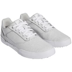 Adidas Women's Retrocross Golf Shoes Grey Two -Pro Golf Shop adidas womens retrocross golf shoes grey two front itempicture