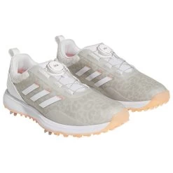 Adidas Women's S2G 23 BOA Golf Shoes White/Coral Fusion 13 Adidas Women's S2G 23 BOA Golf Shoes White/Coral Fusion -Pro Golf Shop adidas womens s2g 23 boa golf shoes white coral fusion front itempicture