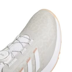 Adidas Women's S2G 23 BOA Golf Shoes White/Coral Fusion 16 Adidas Women's S2G 23 BOA Golf Shoes White/Coral Fusion -Pro Golf Shop adidas womens s2g 23 boa golf shoes white coral fusion top detail itempicture