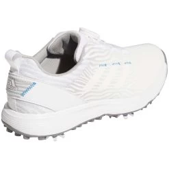 Adidas Women's S2G BOA Golf Shoes White/Grey Two -Pro Golf Shop adidas womens s2g boa golf shoes white grey two gv9778 back itempicture
