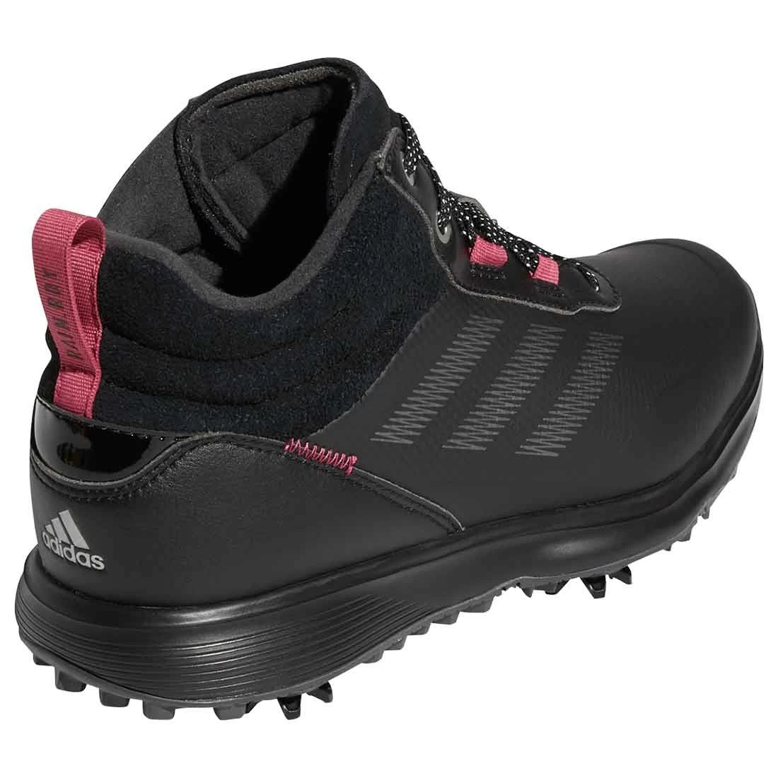 Adidas Women's S2G Mid-Cut Golf Shoes Black 7 Adidas Women's S2G Mid-Cut Golf Shoes Black - Image 5