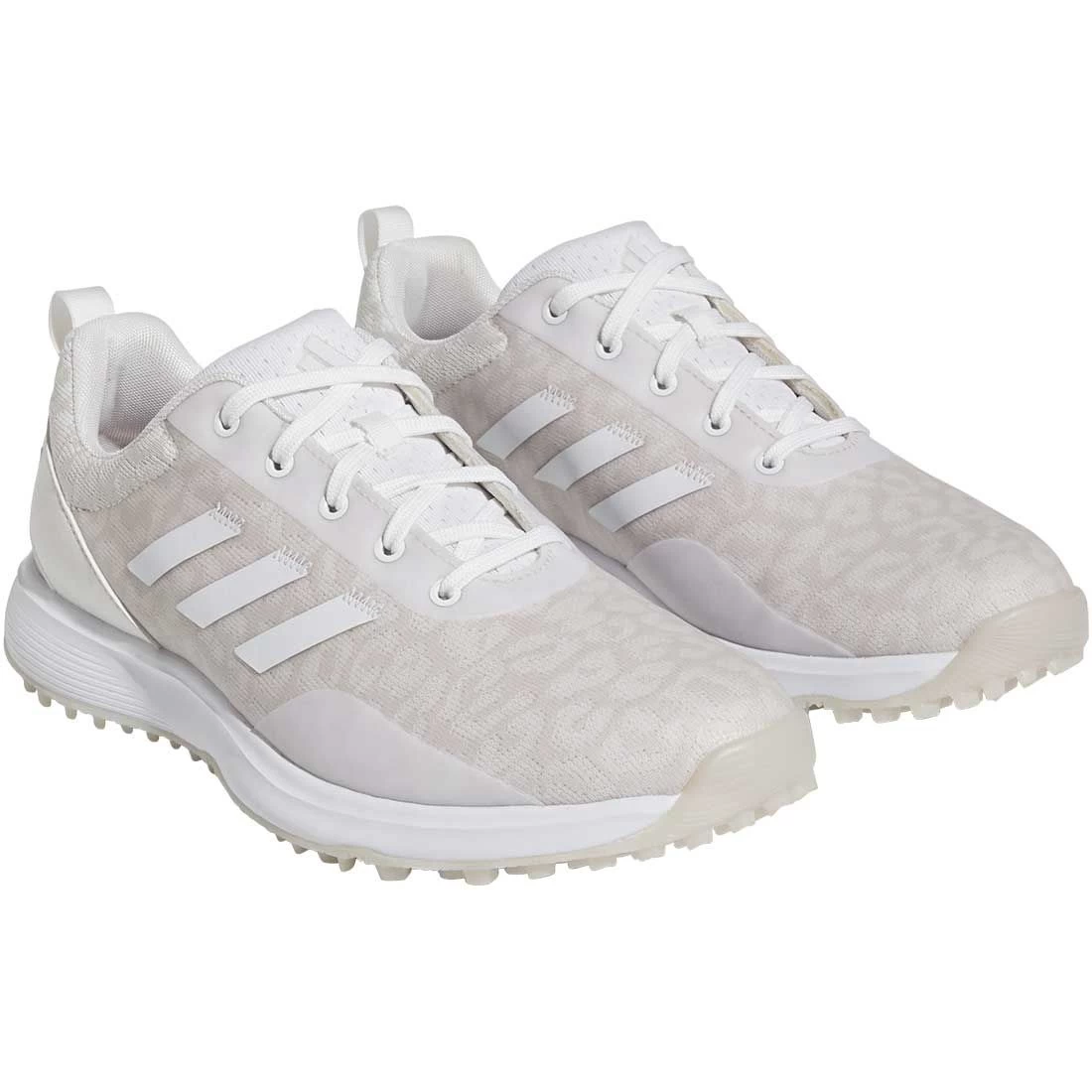 Adidas Women's S2G SL 23 Golf Shoes White/Dash Grey 5 Adidas Women's S2G SL 23 Golf Shoes White/Dash Grey - Image 3