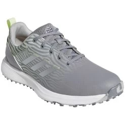 Adidas Women's S2G Spikeless Golf Shoes Grey Three/Silver/Pulse Lime -Pro Golf Shop adidas womens s2g spikeless golf shoes grey three silver pulse lime gz3911 front itempicture