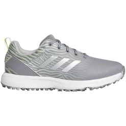 Adidas Women's S2G Spikeless Golf Shoes Grey Three/Silver/Pulse Lime