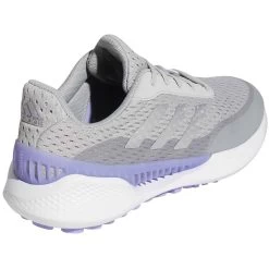 Adidas Women's Summervent Golf Shoes Grey Two/Silver/Light Purple -Pro Golf Shop adidas womens summervent golf shoes grey two silver light purple gv9749 back itempicture