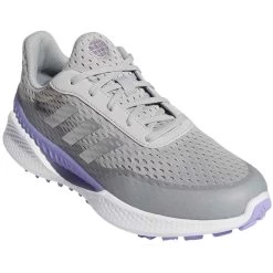 Adidas Women's Summervent Golf Shoes Grey Two/Silver/Light Purple -Pro Golf Shop adidas womens summervent golf shoes grey two silver light purple gv9749 front itempicture