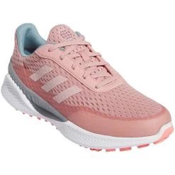 Adidas Women's Summervent Golf Shoes Wonder Mauve/Magic Grey -Pro Golf Shop adidas womens summervent golf shoes wonder mauve magic grey gv9764 front itempicture