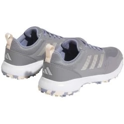 Adidas Women's Tech Response 3.0 SL Golf Shoes Grey Three/Silver/Silver Violet -Pro Golf Shop adidas womens tech response 3 0 sl golf shoes grey silver violet back itempicture