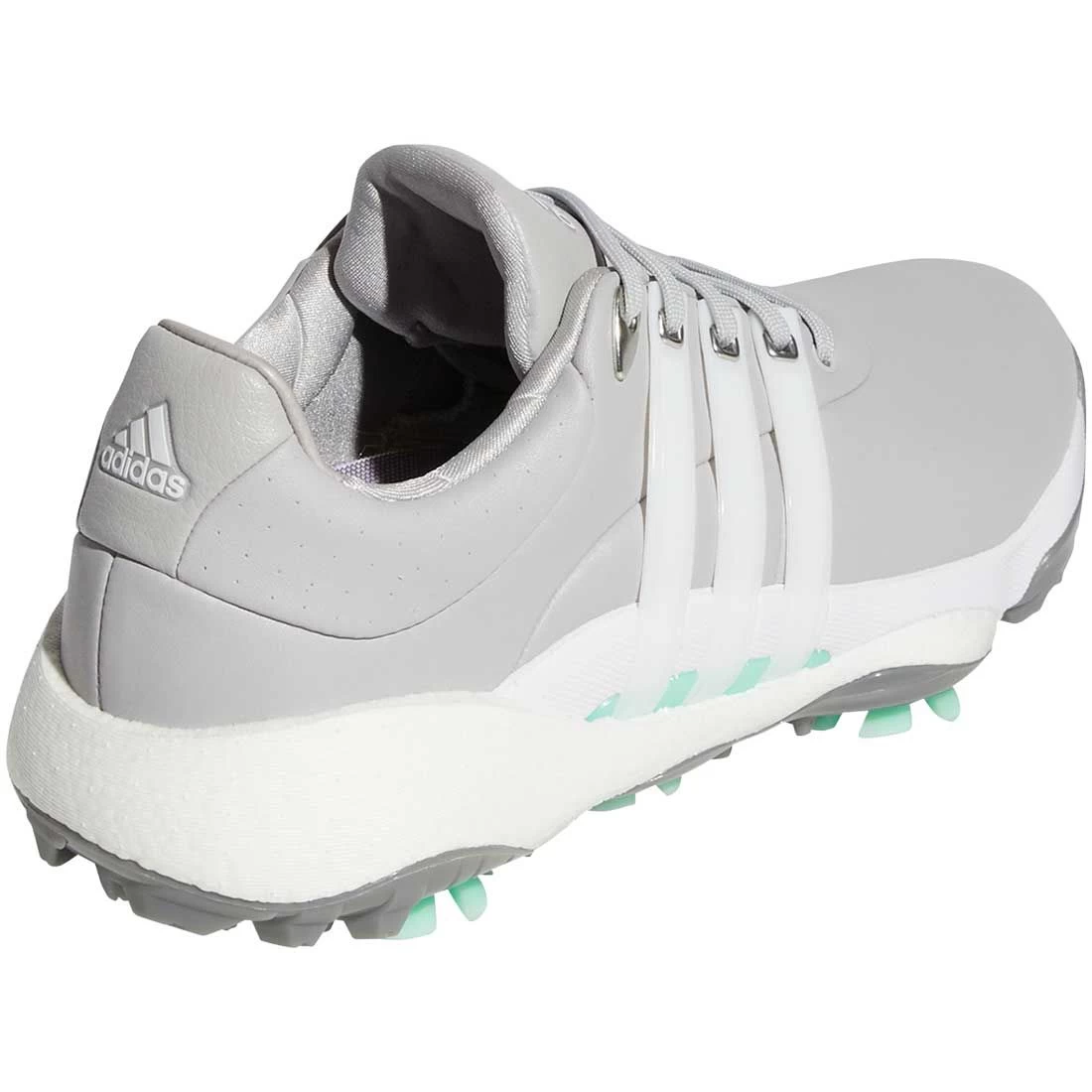 Adidas Women's Tour360 Infinity Golf Shoes Grey Two/White/Pulse Mint 6 Adidas Women's Tour360 Infinity Golf Shoes Grey Two/White/Pulse Mint - Image 4