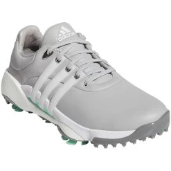 Adidas Women's Tour360 Infinity Golf Shoes Grey Two/White/Pulse Mint 9 Adidas Women's Tour360 Infinity Golf Shoes Grey Two/White/Pulse Mint -Pro Golf Shop adidas womens tour360 infinity golf shoes grey two white pulse mint gv9663 front itempicture