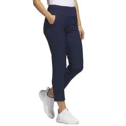 Adidas Women's Ultimate365 Ankle Pants -Pro Golf Shop adidas womens ultimate365 ankle pants collegiate navy side itempicture