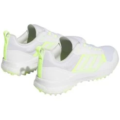 Adidas Women's Zoysia Golf Shoes White/Lucid Lemon 15 Adidas Women's Zoysia Golf Shoes White/Lucid Lemon -Pro Golf Shop adidas womens zoysia golf shoes white lucid lemon back itempicture