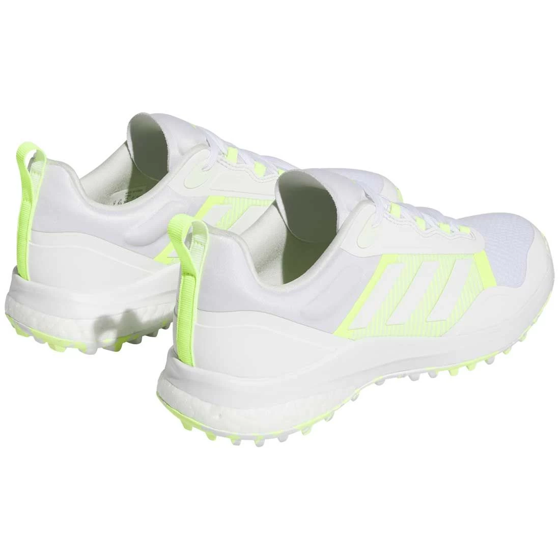 Adidas Women's Zoysia Golf Shoes White/Lucid Lemon 8 Adidas Women's Zoysia Golf Shoes White/Lucid Lemon - Image 6