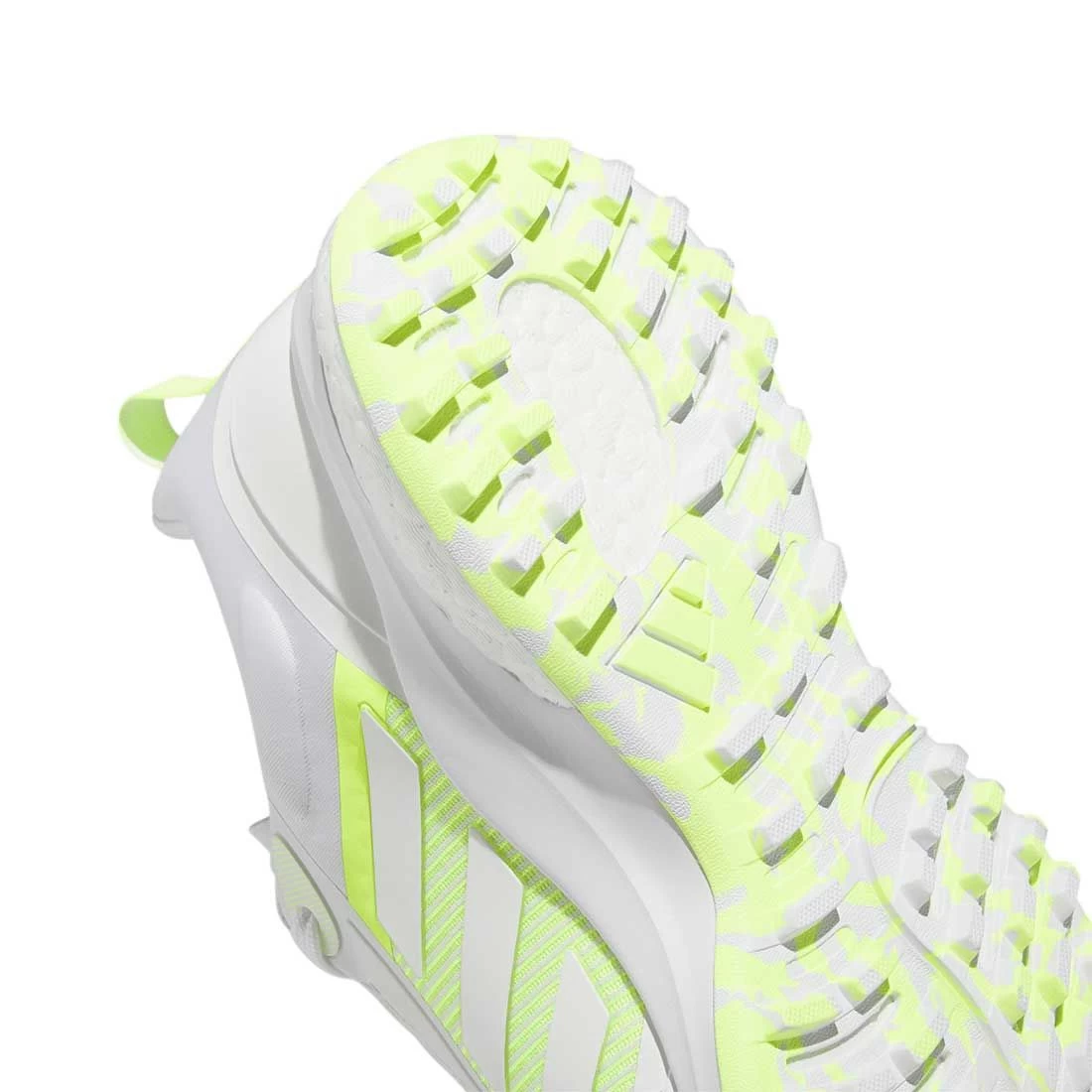 Adidas Women's Zoysia Golf Shoes White/Lucid Lemon 10 Adidas Women's Zoysia Golf Shoes White/Lucid Lemon - Image 8