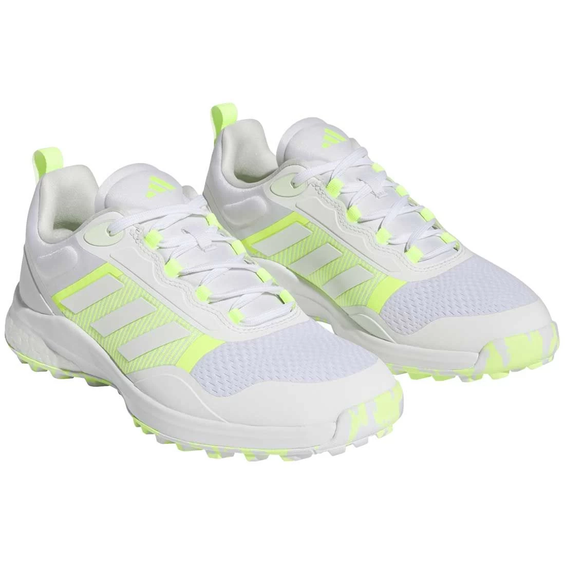 Adidas Women's Zoysia Golf Shoes White/Lucid Lemon 7 Adidas Women's Zoysia Golf Shoes White/Lucid Lemon - Image 5
