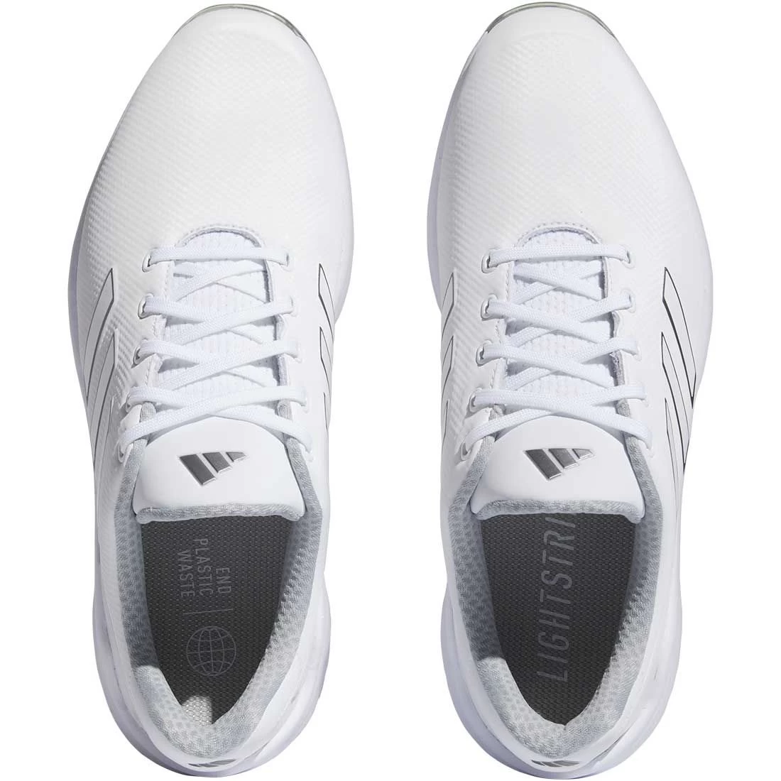 Adidas ZG23 Golf Shoes White/Silver 6 Adidas ZG23 Golf Shoes White/Silver - Image 4