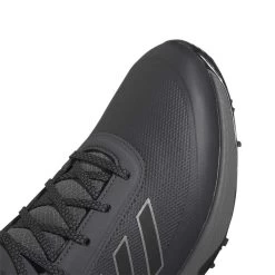Adidas ZG23 RAIN.RDY Golf Shoes Grey Six/Iron Met/Black -Pro Golf Shop adidas zg23 rain golf shoes grey six iron met black detail toe itempicture