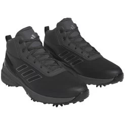 Adidas ZG23 RAIN.RDY Golf Shoes Grey Six/Iron Met/Black -Pro Golf Shop adidas zg23 rain golf shoes grey six iron met black front itempicture