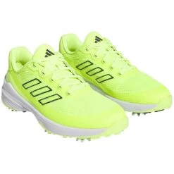 Adidas ZG23 Vent Golf Shoes Lucid Lemon/Artic Night -Pro Golf Shop adidas zg23 vent golf shoes lucid lemon artic night front itempicture
