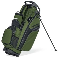 BagBoy Chiller Hybrid Stand Bag -Pro Golf Shop bagboy 2024 chiller hybrid stand bag green charcoal black itempicture