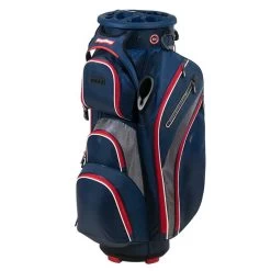 BagBoy 2023 Revolver XP Cart Bag -Pro Golf Shop bagboy revolver xp cart bag navy charcoal red itempicture