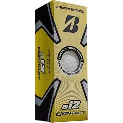 Bridgestone E12 Contact Golf Balls -Pro Golf Shop bridgestone 2023 e12 contact white golf balls sleeve itempicture