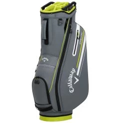 Callaway 2023 Chev 14 Cart Bag -Pro Golf Shop callaway 2023 chev 14 cart bag charcoal flo yellow itempicture