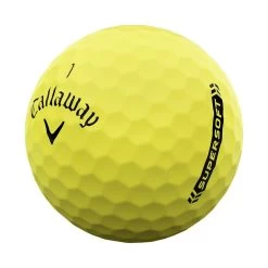 Callaway Supersoft Yellow Personalized Golf Balls -Pro Golf Shop callaway 2023 supersoft yellow golf balls quarter itempicture