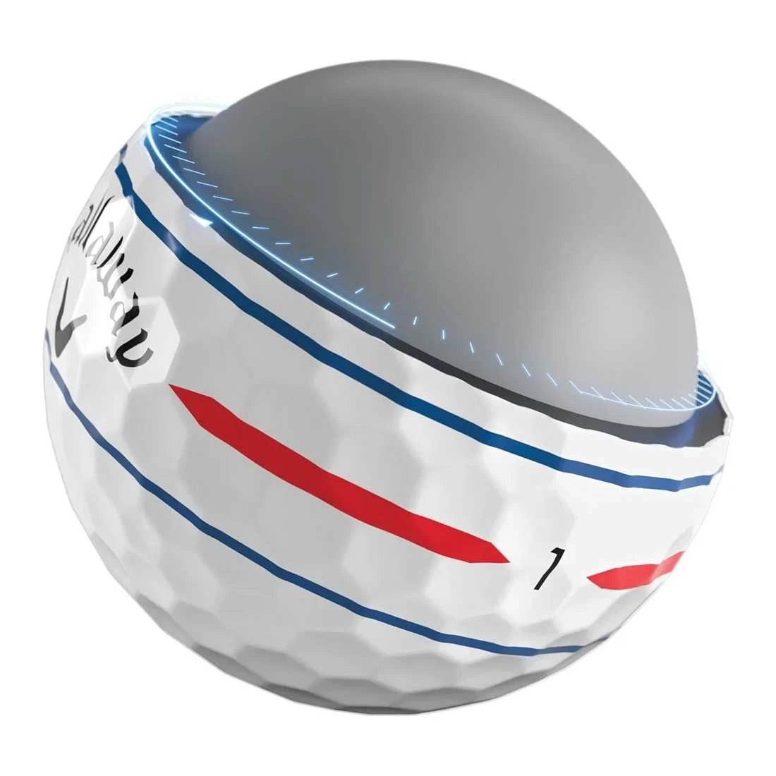 Callaway Chrome Soft X LS 360 Triple Track White Golf Balls 7 Callaway Chrome Soft X LS 360 Triple Track White Golf Balls - Image 5