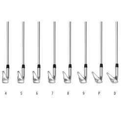 Cleveland Launcher XL Complete Set -Pro Golf Shop cleveland launcher xl irons lineup toe itempicture 1