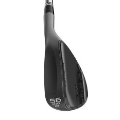 Cleveland RTX ZipCore Black Satin Wedge 25 Cleveland RTX ZipCore Black Satin Wedge -Pro Golf Shop cleveland rtx zipcore black satin wedge sole view 1