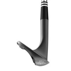 Cleveland RTX ZipCore Black Satin Wedge 24 Cleveland RTX ZipCore Black Satin Wedge -Pro Golf Shop cleveland rtx zipcore black satin wedge toe view 1