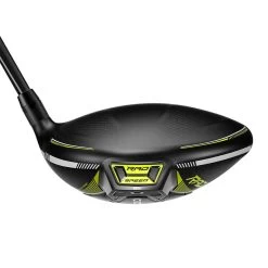 Cobra King Radspeed Driver Black/Turbo Yellow -Pro Golf Shop cobra king radspeed driver black turbo yellow back itempicture