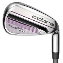 Cobra Women's Fly-XL Complete Set Silver/Plum W/ Stand Bag -Pro Golf Shop cobra womens fly xl set silver plum iron 1