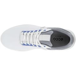 Ecco Golf Core Golf Shoes White/Silver -Pro Golf Shop ecco golf core golf shoes white silver top itempicture
