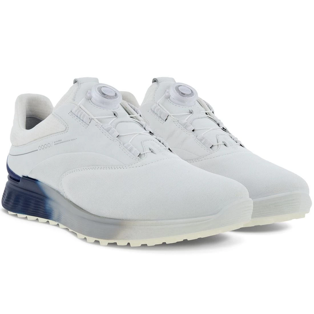 Ecco S-Three Boa Golf Shoes White/Blue Depths 6 Ecco S-Three Boa Golf Shoes White/Blue Depths - Image 4