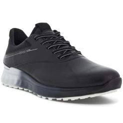 Ecco S-Three Golf Shoes Black/Concrete -Pro Golf Shop ecco s three golf shoes black concrete toe itempicture