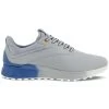 Ecco S-Three Golf Shoes Concrete/Retro Blue -Pro Golf Shop ecco s three golf shoes concrete retro blue profile itempicture