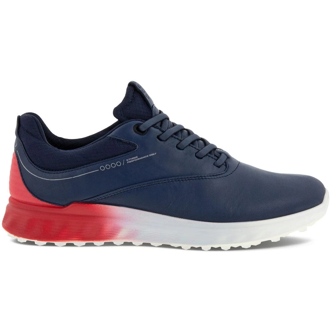 Ecco Women's S-Three Golf Shoes Marine/Hibiscus 3 Ecco Women's S-Three Golf Shoes Marine/Hibiscus