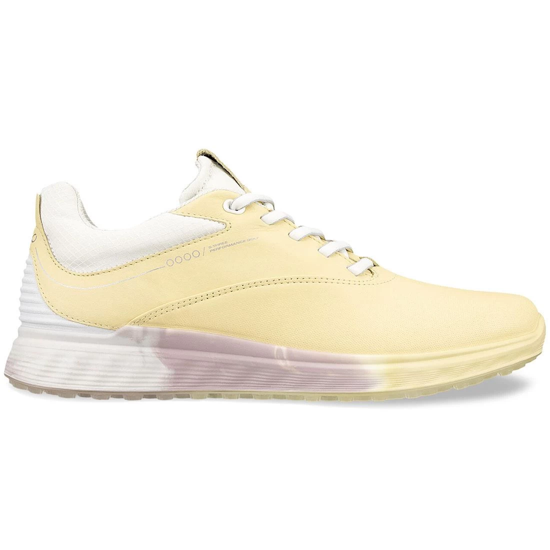 Ecco Women's S-Three Golf Shoes Straw/White 3 Ecco Women's S-Three Golf Shoes Straw/White