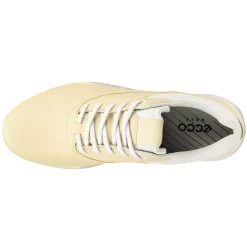 Ecco Women's S-Three Golf Shoes Straw/White 11 Ecco Women's S-Three Golf Shoes Straw/White -Pro Golf Shop ecco womens s three golf shoes straw white top itempicture