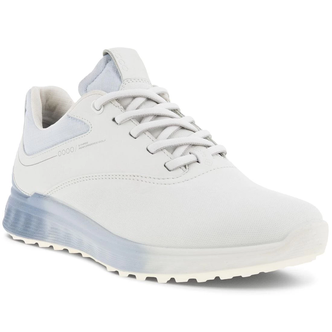 Ecco Women's S-Three Golf Shoes White/Dusty Blue 5 Ecco Women's S-Three Golf Shoes White/Dusty Blue - Image 3