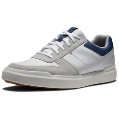 FootJoy Contour Casual Golf Shoes White -Pro Golf Shop footjoy contour casual golf shoes white 54374 toe itempicture