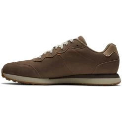 FootJoy Contour Jogger Golf Shoes Brown/Tan -Pro Golf Shop footjoy contour jogger golf shoes brown tan 54277 side itempicture