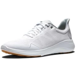FootJoy FJ Flex Golf Shoes White -Pro Golf Shop footjoy fj flex golf shoes white 56139 toe itempicture